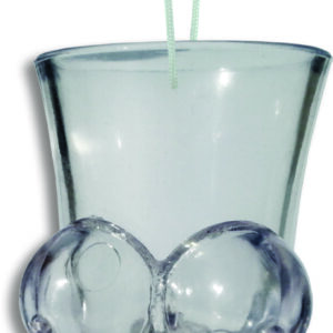 LIGHT UP BOOBIE SHOT GLASS W/STRING