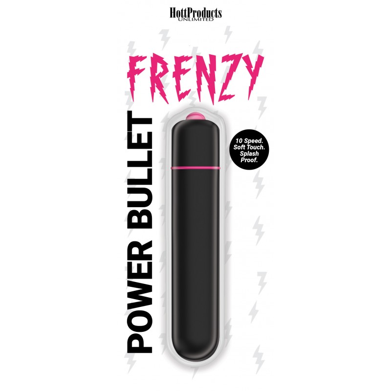 FRENZY POWER BULLET 10 SPEEDS BLACK