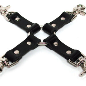HOG TIE LEATHER BLACK (Out Beg Nov)