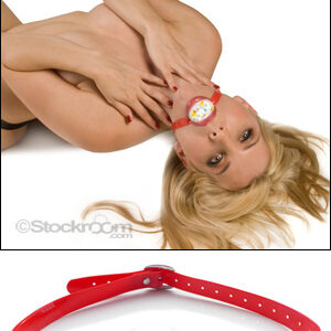 JAWBREAKER GAG BLACK STRAP