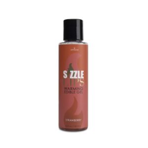 SIZZLE LIPS WARMING GEL STRAWBERRY 4.2 OZ
