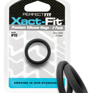PERFECT FIT XACT-FIT #10 2 PK BLACK(out April)