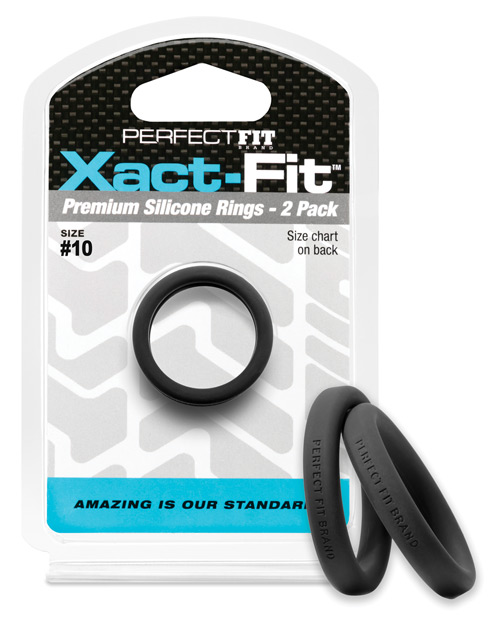 PERFECT FIT XACT-FIT #10 2 PK BLACK(out April)