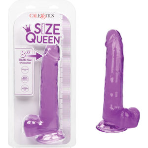 SIZE QUEEN 8IN PURPLE