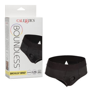 BOUNDLESS BACKLESS BRIEF L/XL HARNESS BLACK